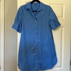 Comfy beautiful blue shift dress